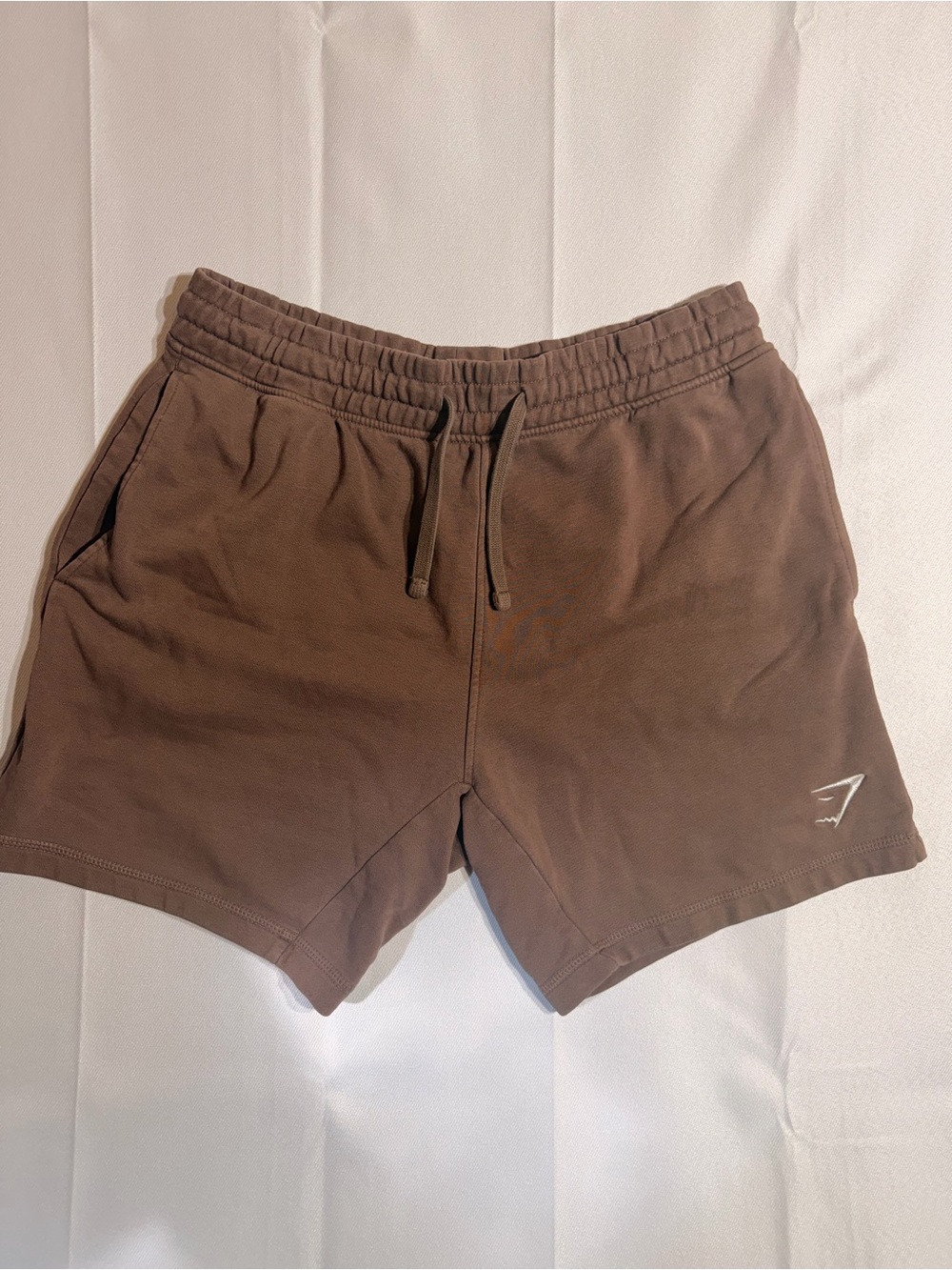 Gym Shorts - Brown Men's Drawstring Athletic Shorts